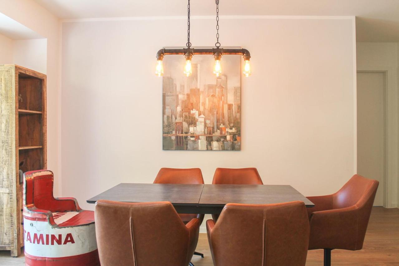 New York Apartment - Fuer Freunde & Familien, Stadtnah, Parkplatz, E-Ladestation, Gitterbox Fuer Fahrraeder, Fitnessstudio, Digitale Gaestemappe Mit Restaurant- Und Unternehmenstipps Koblenz  Kültér fotó