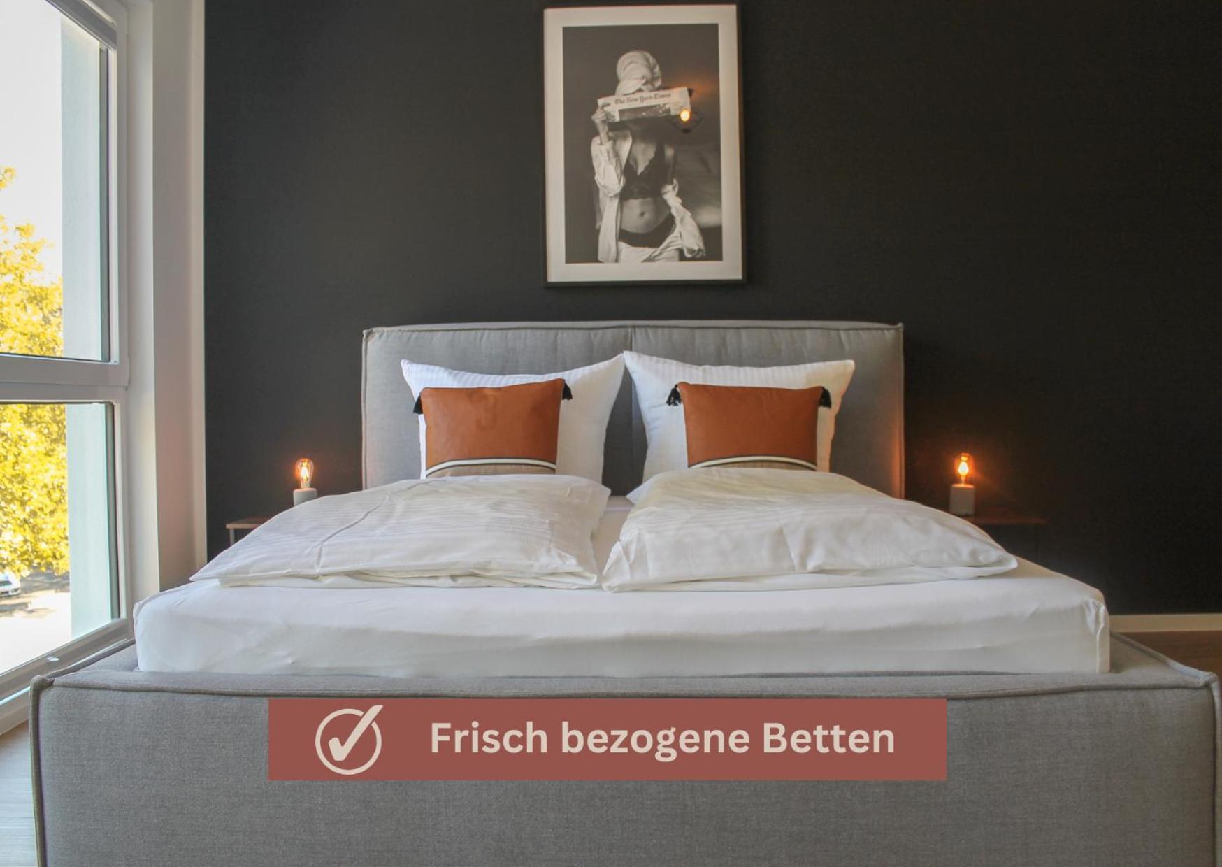 New York Apartment - Fuer Freunde & Familien, Stadtnah, Parkplatz, E-Ladestation, Gitterbox Fuer Fahrraeder, Fitnessstudio, Digitale Gaestemappe Mit Restaurant- Und Unternehmenstipps Koblenz  Kültér fotó
