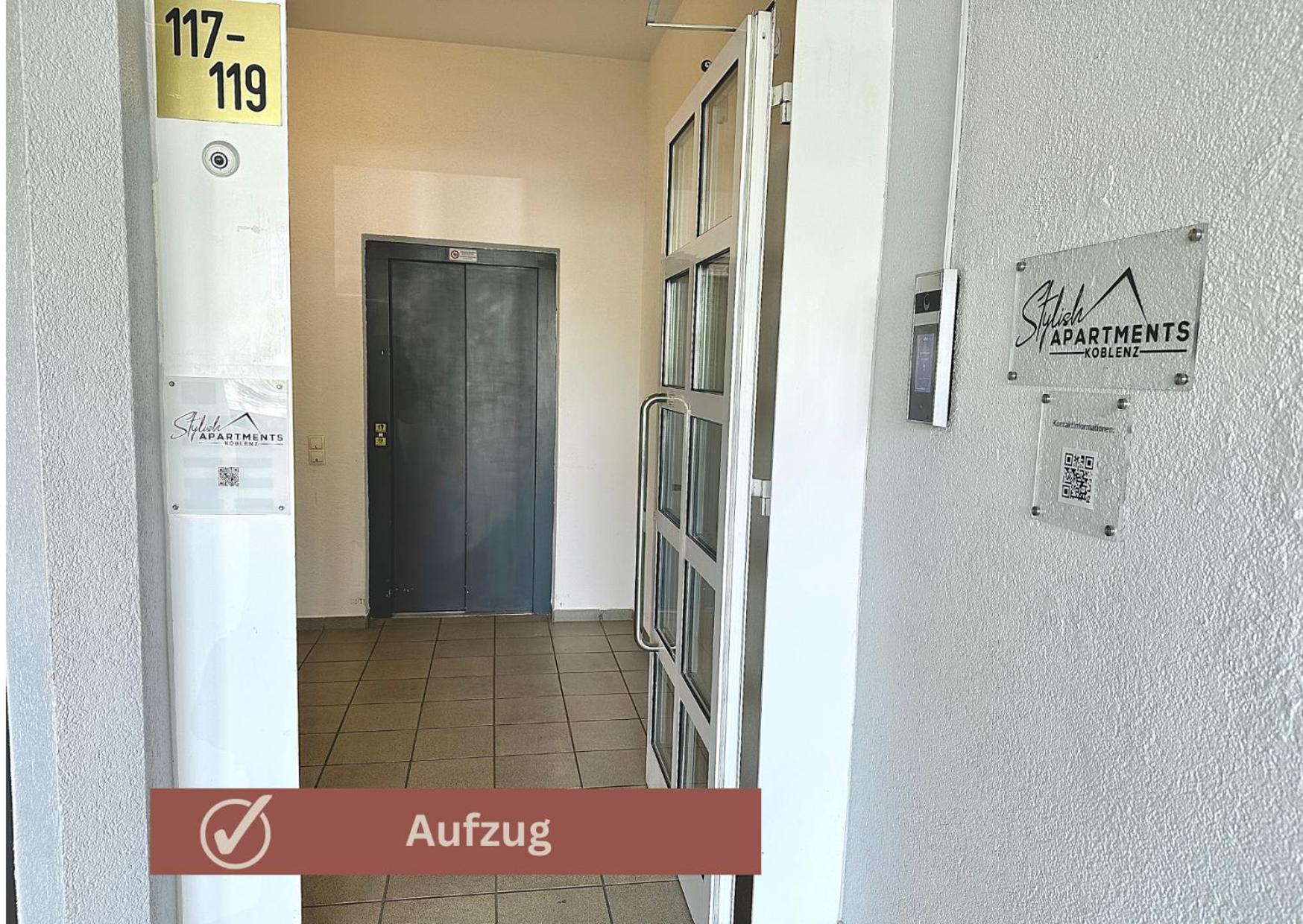 New York Apartment - Fuer Freunde & Familien, Stadtnah, Parkplatz, E-Ladestation, Gitterbox Fuer Fahrraeder, Fitnessstudio, Digitale Gaestemappe Mit Restaurant- Und Unternehmenstipps Koblenz  Kültér fotó